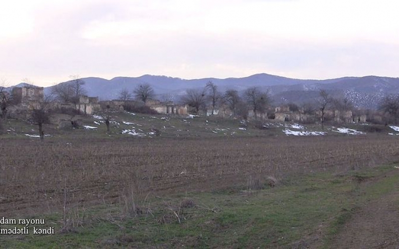 Azerbaijan shows footage from Alimedetli village of Aghdam district -VIDEO