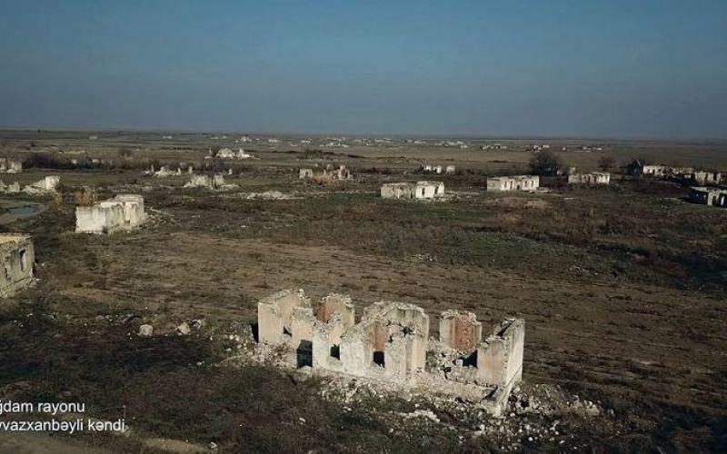 Azerbaijan’s Defense Ministry releases video footages of Eyvazkhanbayli village, Aghdam VIDEO