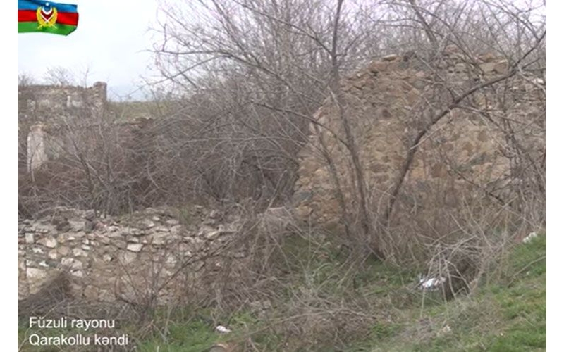 Azerbaijan's Defense Ministry releases video footages of Garakollu village, Fuzuli district VIDEO