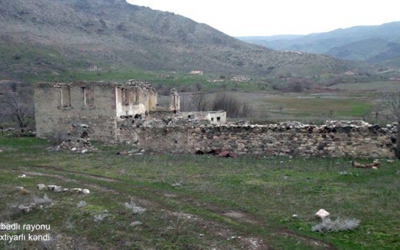 Azerbaijan shows footage from Bakhtiyarli village of Gubadli district  -VIDEO