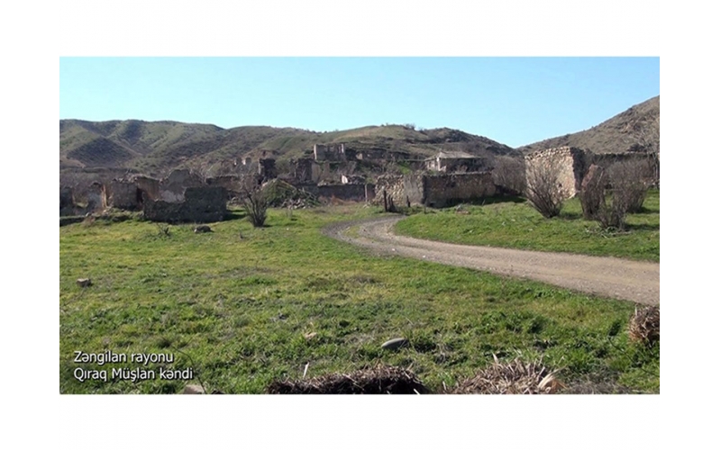 Azerbaijan’s Defense Ministry releases video footages of Mirzahasanli village, Zangilan district