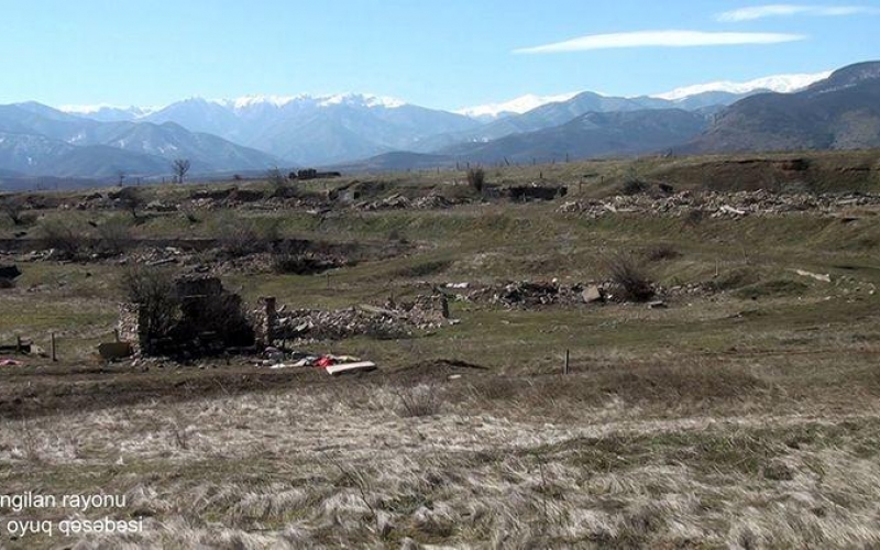 Azerbaijan’s Defense Ministry releases video footages of Agh Oyug settlement, Zangilan district