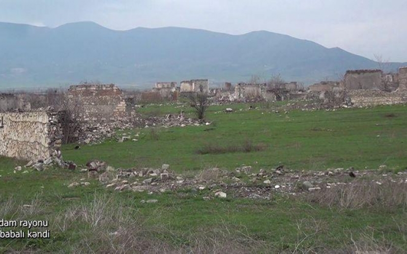 Azerbaijani MoD shares footage from Aghdam's Shihbabali village (VIDEO)