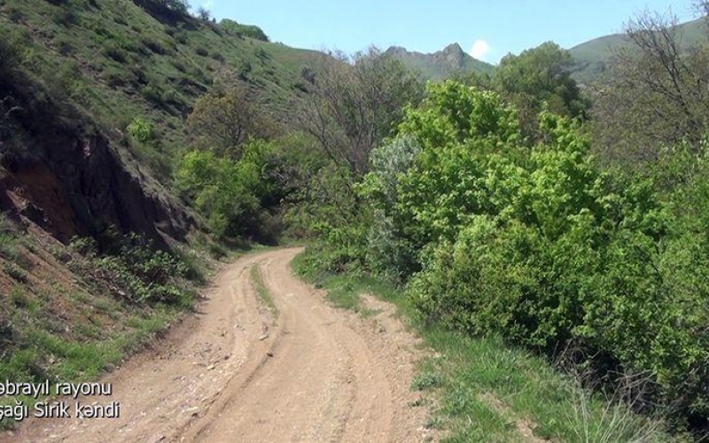 Azerbaijan’s Defense Ministry releases video footages of Ashaghi Sirik village, Jabrayil district VIDEO