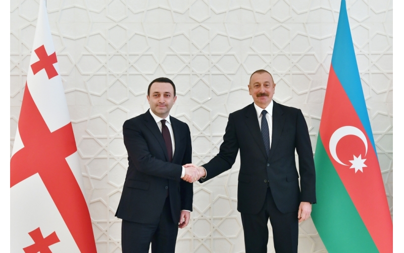 President Ilham Aliyev received Georgian Prime Minister