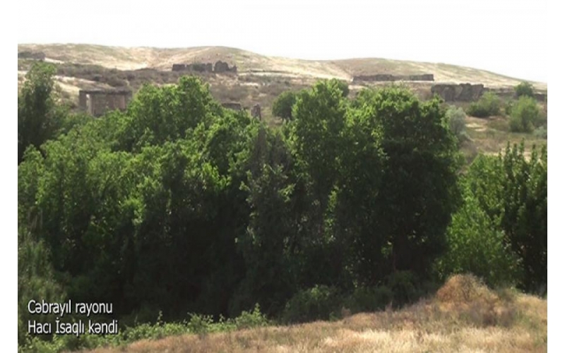 Azerbaijan`s Defense Ministry releases video footages of Haji Isagli village, Jabrayil district VIDEO