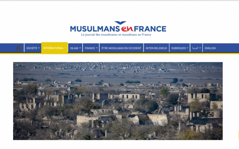 Le site Musulmansenfrance parle des mensonges arméniens concernant le conflit opposant l’Arménie à l’Azerbaïdjan