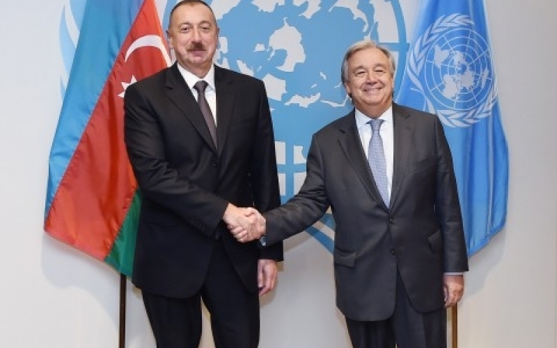 Le président Ilham Aliyev : La coopération avec l’ONU revêt une importance particulière pour l’Azerbaïdjan