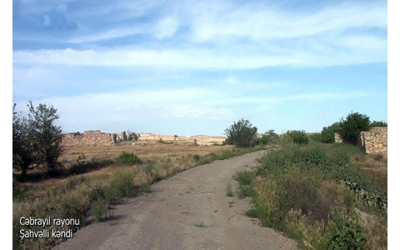 Azerbaijan shows footage from Shahvelli village of Jabrayil district (VIDEO)