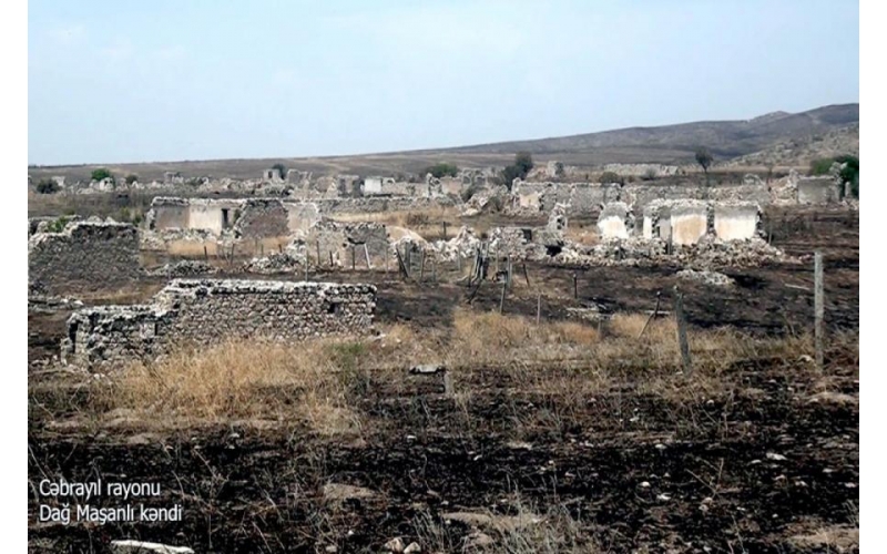 Azerbaijan’s Defense Ministry releases video footages from Dagh Mashanli village, Jabrayil district