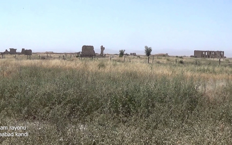 Azerbaijan shows footage from Aghdam's Shuraabad village -VIDEO