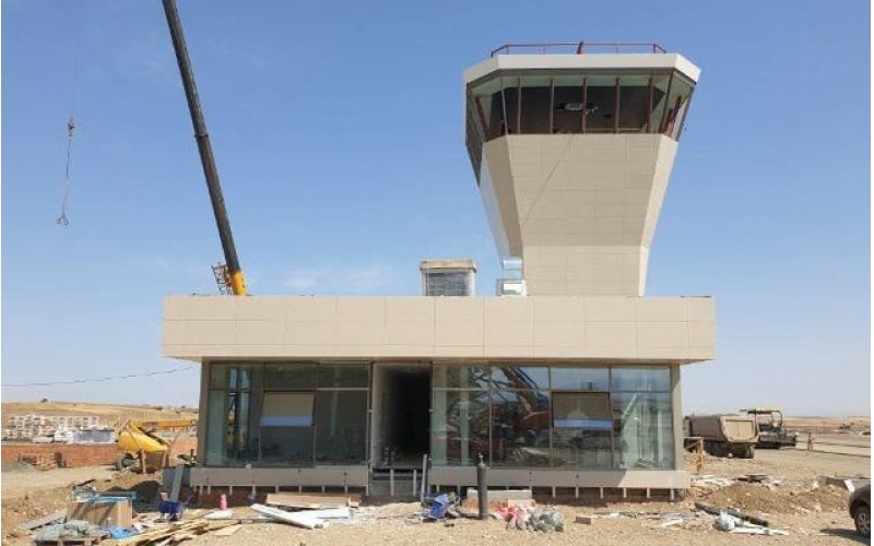 Füzuli aeroportunda son tamamlanma işləri