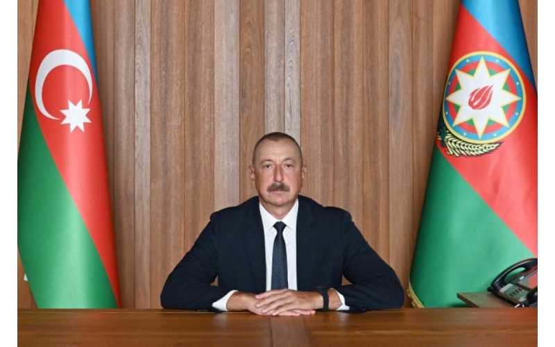 Aliyev`den BM`de ders niteliğinde konuşma: BM`nin ikili tutumunu yüzlerine söyledi