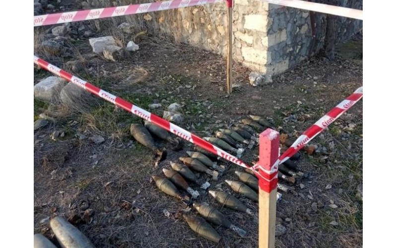 Azerbaijan shares data on found mines, unexploded munitions on its liberated lands