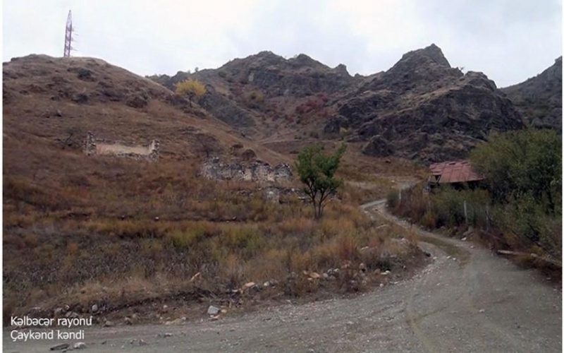 Azerbaijan’s Defense Ministry releases video footage of Chaykand village, Kalbajar district