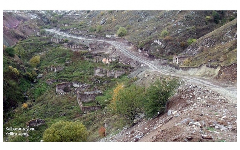 Azerbaijan’s Defense Ministry releases video footage of Yellija village, Kalbajar district VIDEO