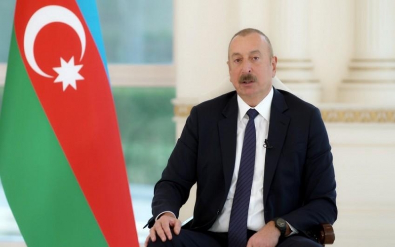 President Ilham Aliyev`s interview with local TV channels in spotlight of Georgian media