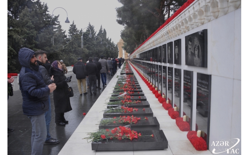 Azerbaijani people commemorate 20 January martyrs with deep respect and reverence