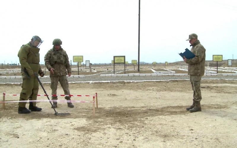 Tactical-special training sessions held with Engineer-sapper units