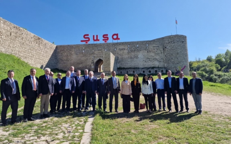 7th joint meeting of External Relations Parliamentary Committees of Azerbaijan, Turkey, Georgia held in Shusha