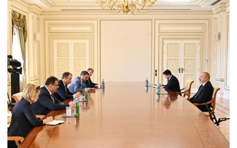 President Ilham Aliyev received EU Special Representative for South Caucasus