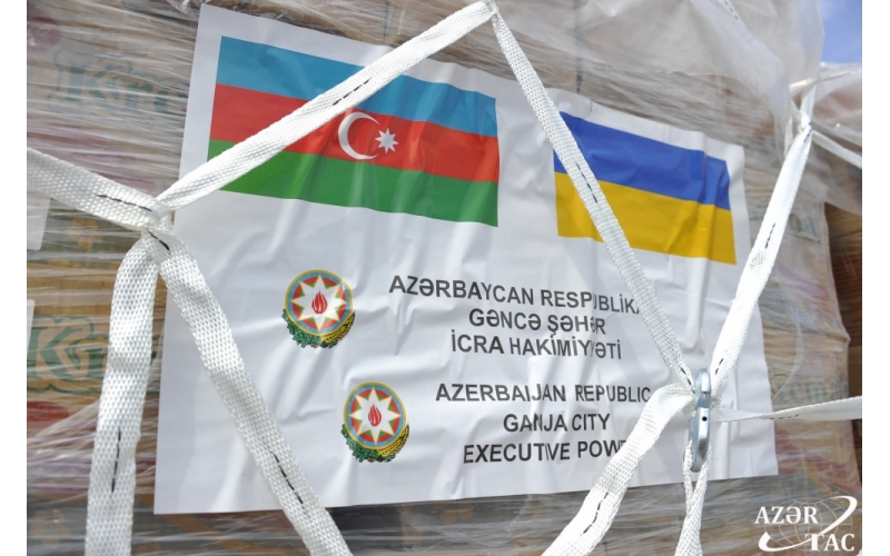 Azerbaijan sends another humanitarian aid to Ukraine