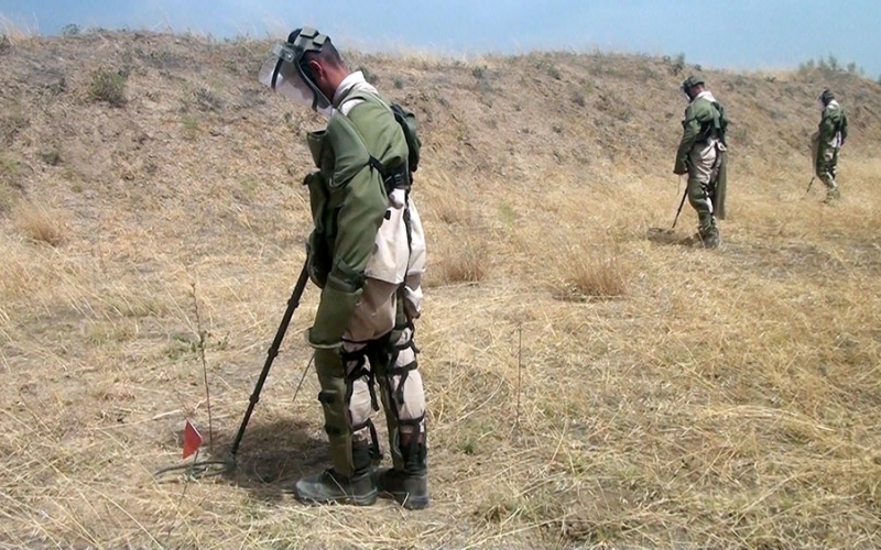 Uchdik-Girkhgiz-Saribaba high grounds cleared of Armenian mines