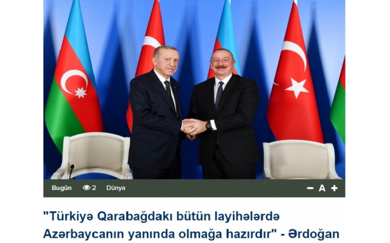 Georgian media highlights Azerbaijani and Turkish Presidents’ visit to Zangilan and Jabrayil districts