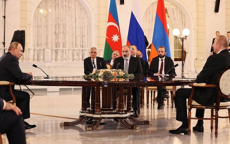 Statement by President of the Republic of Azerbaijan, Prime Minister of the Republic of Armenia and President of the Russian Federation