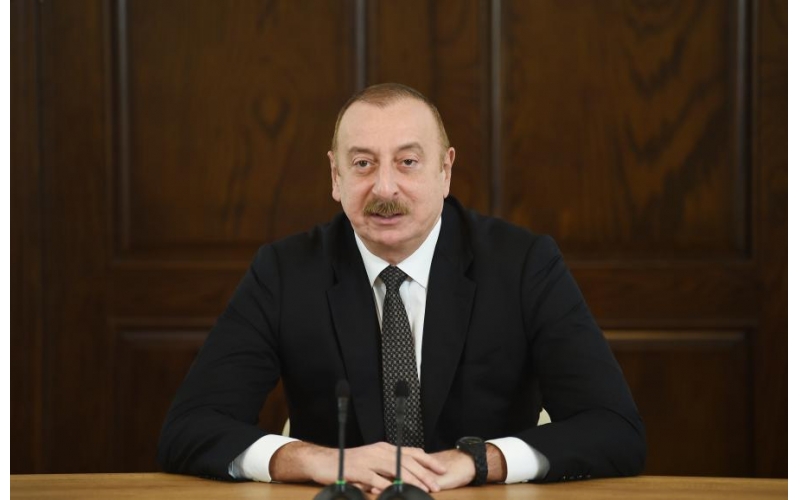 President: Two weeks after Heydar Aliyev had been removed from all positions, Armenian nationalists raised their heads