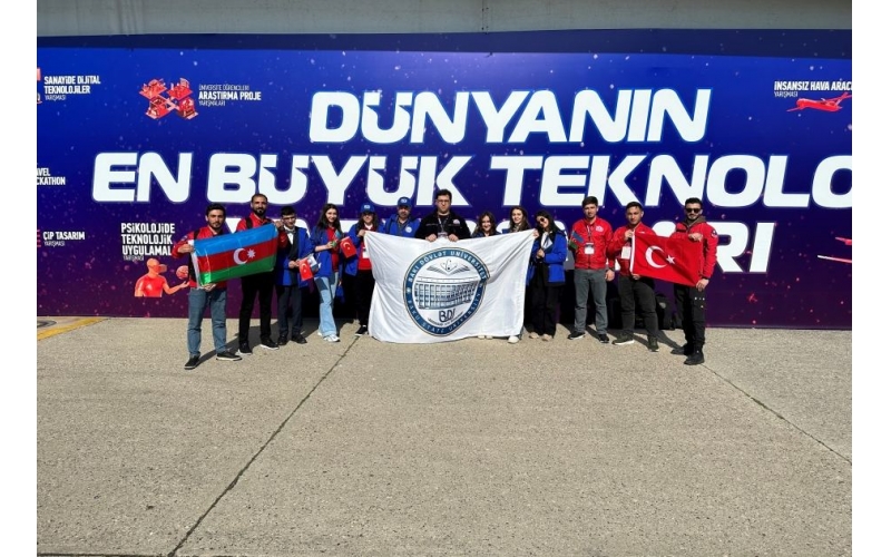 BDU-nun 4 komandası Türkiyədə keçirilən “TEKNOFEST-2023”-də 6 layihə təqdim edib