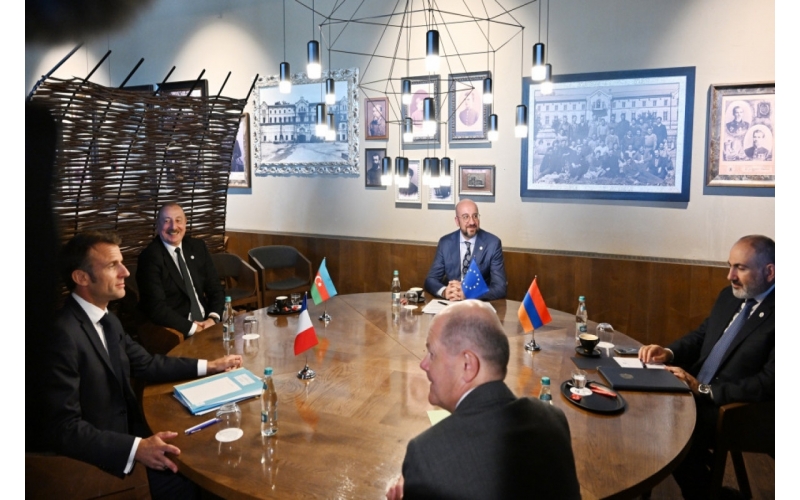 Informal meeting of leaders of Azerbaijan, Armenia, European Council, Germany and France was held in Chișinău