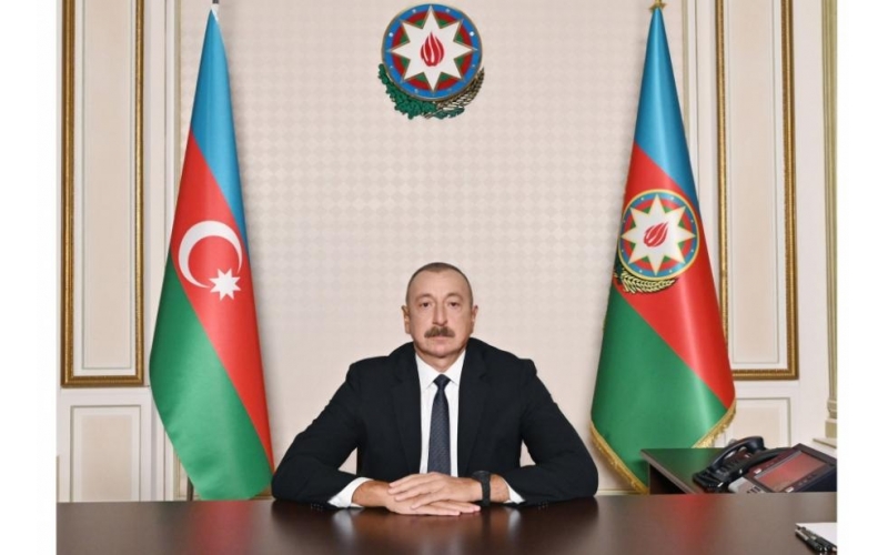 President of Azerbaijan Ilham Aliyev addressed nation