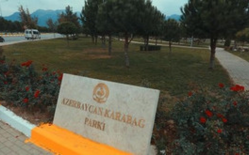 Dənizli şəhərində Xocalı soyqırımı qurbanlarına həsr olunan park salınıb